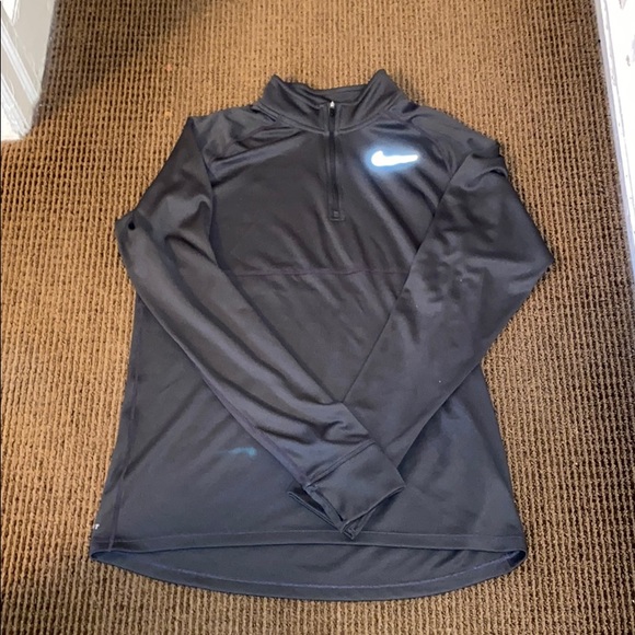 Men’s Nike 3/4 Zip Hoodie - Picture 1 of 6